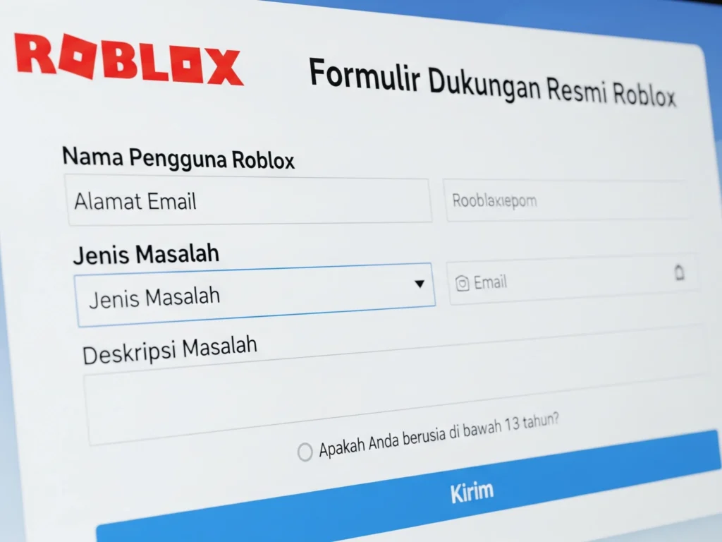 Formulir Dukungan Rasmi
