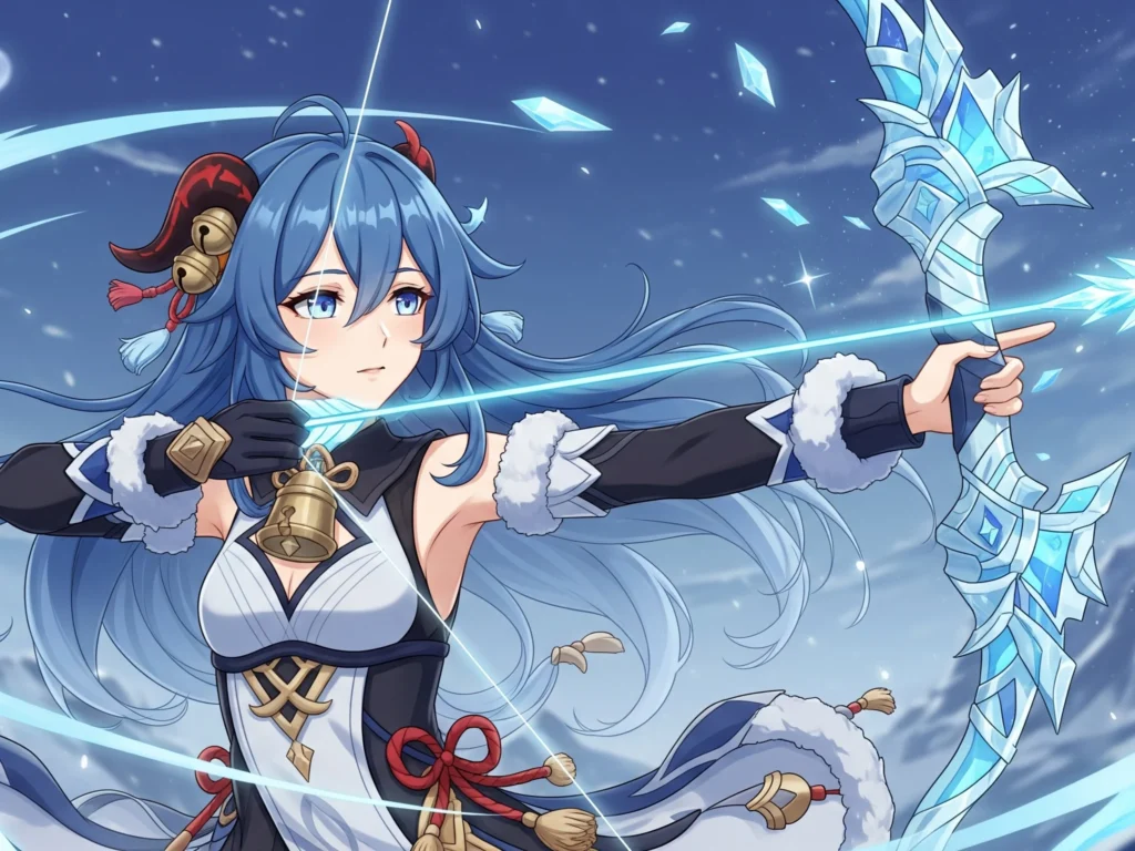Ganyu – Cryo Archer - genshin impact characters female