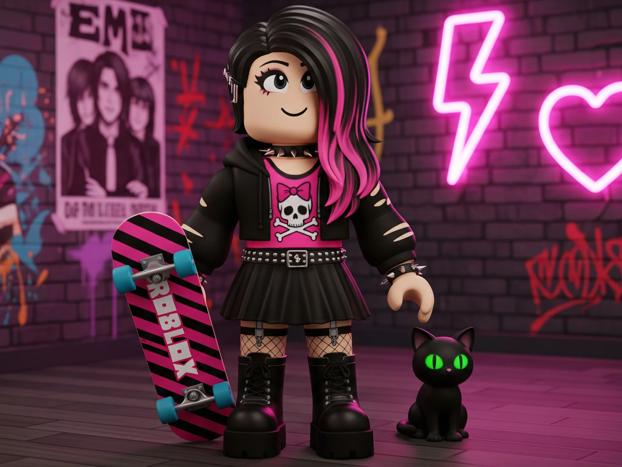 Roblox Avatar Girl Emo