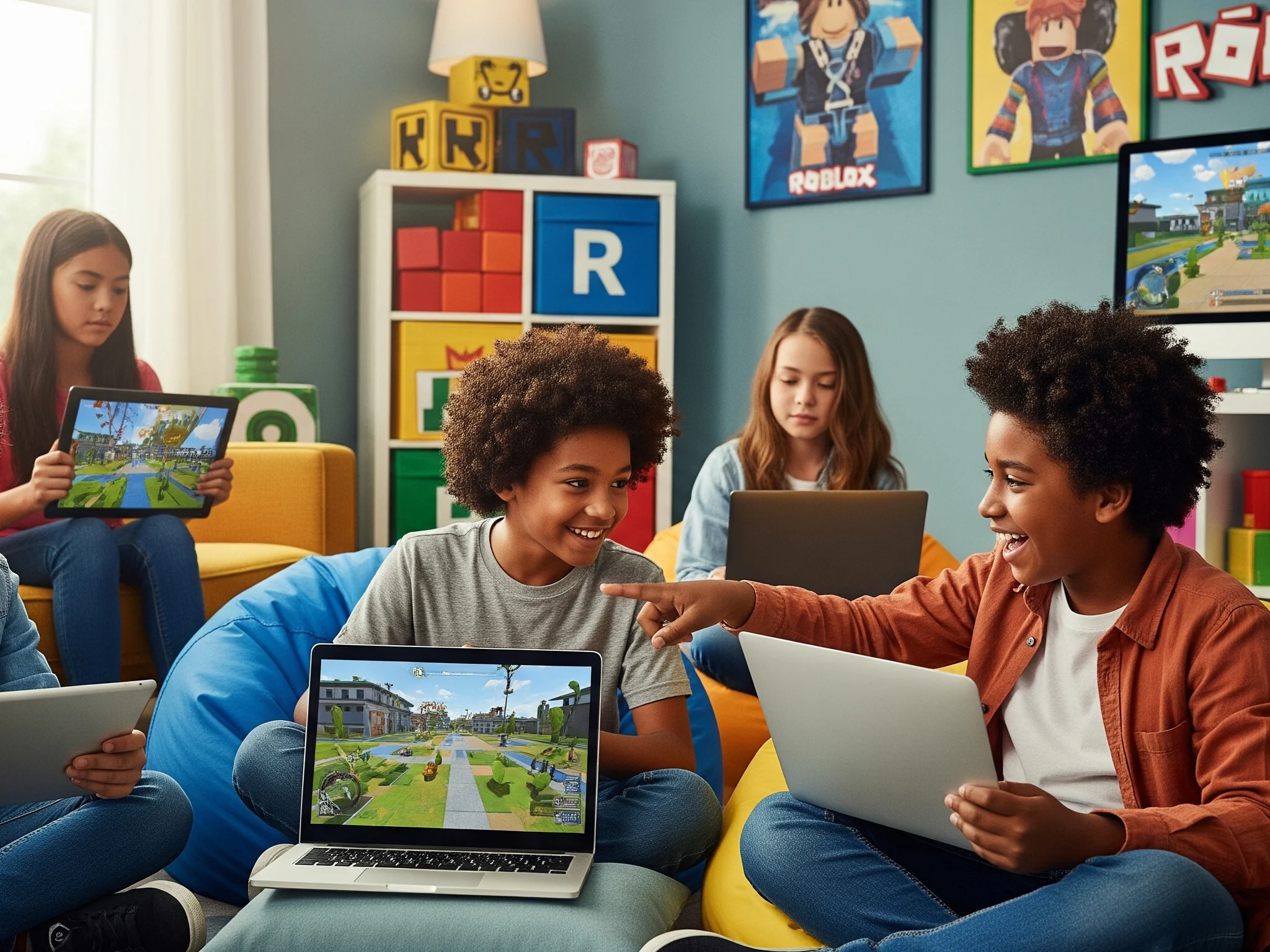 is roblox safe for kids