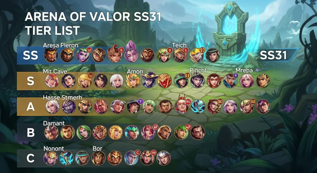 rov tier list
