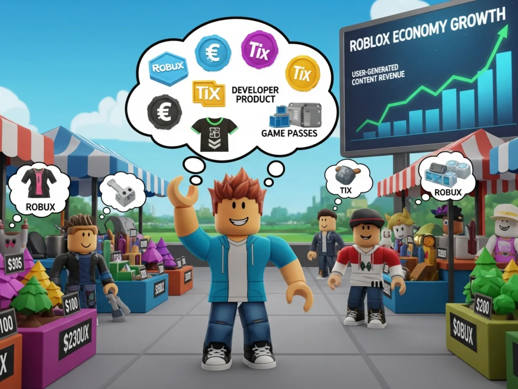แง่มุมทางเศรษฐกิจ roblox