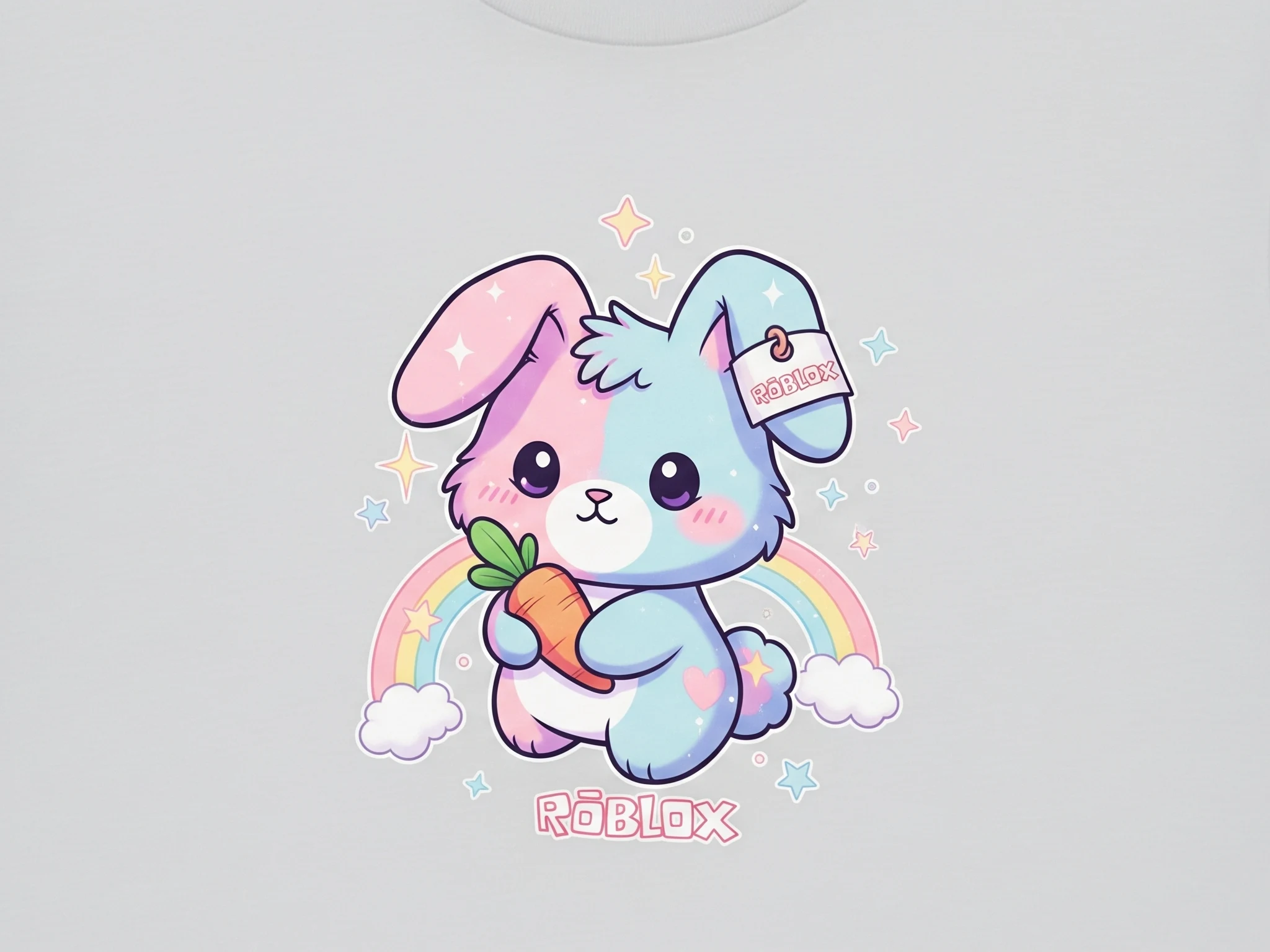 Pastel Bunny Tee Roblox - t-shirt roblox girl cute