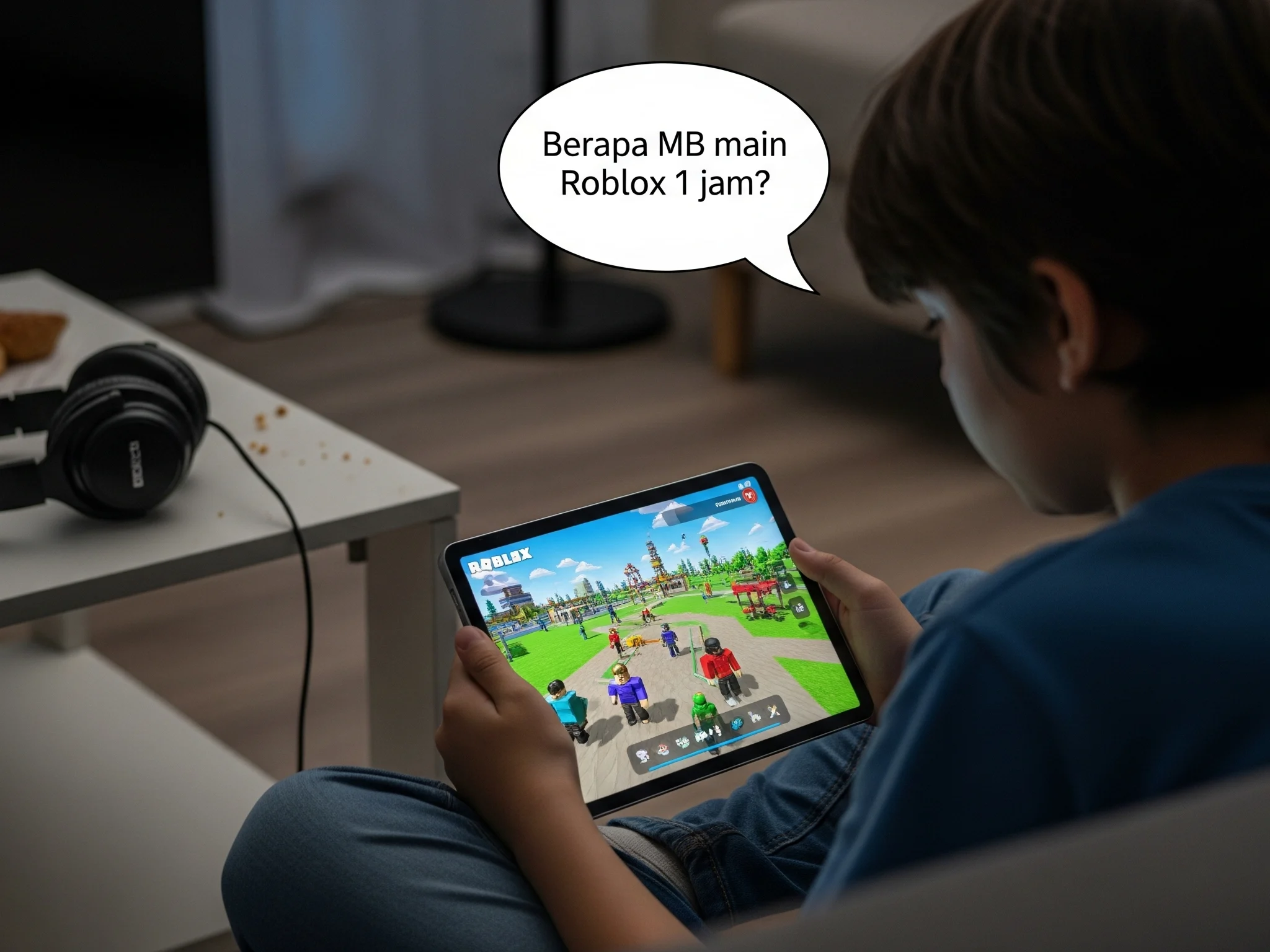 berapa mb main roblox 1 jam