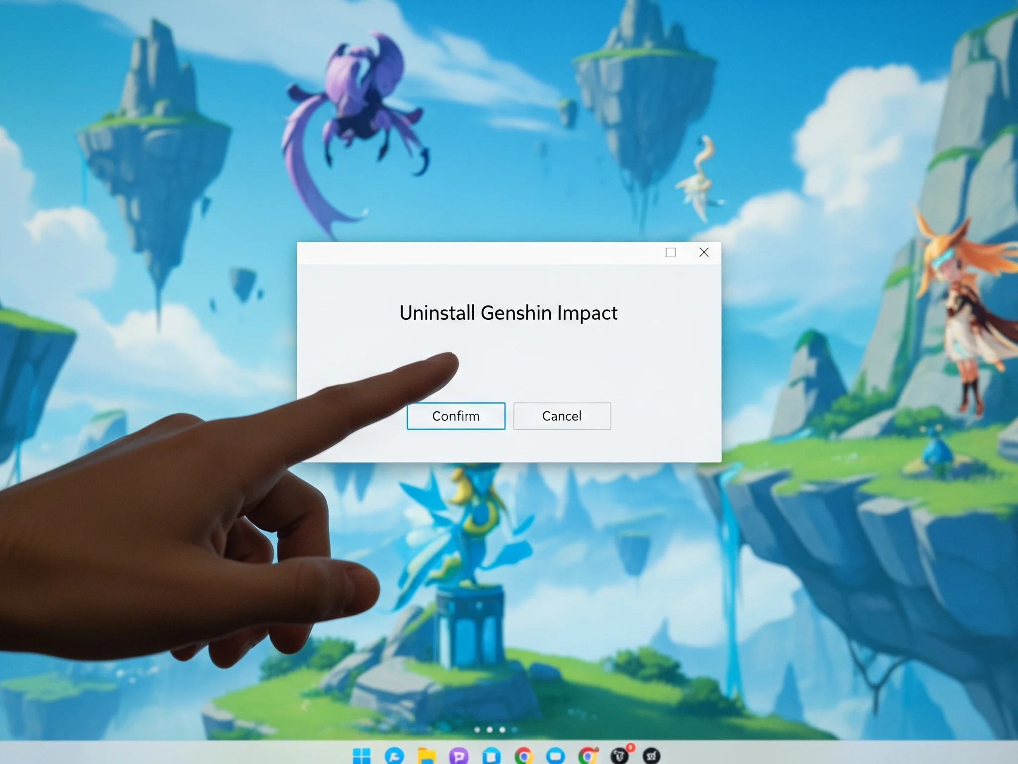 how to uninstall genshin impact