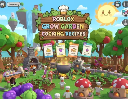 roblox grow garden cooking recipes