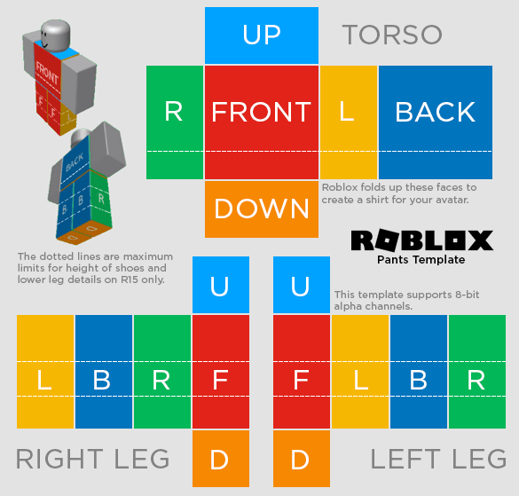 roblox shirt template