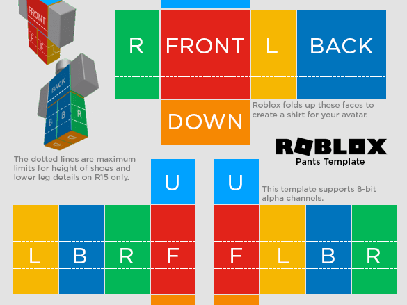 roblox shirt template