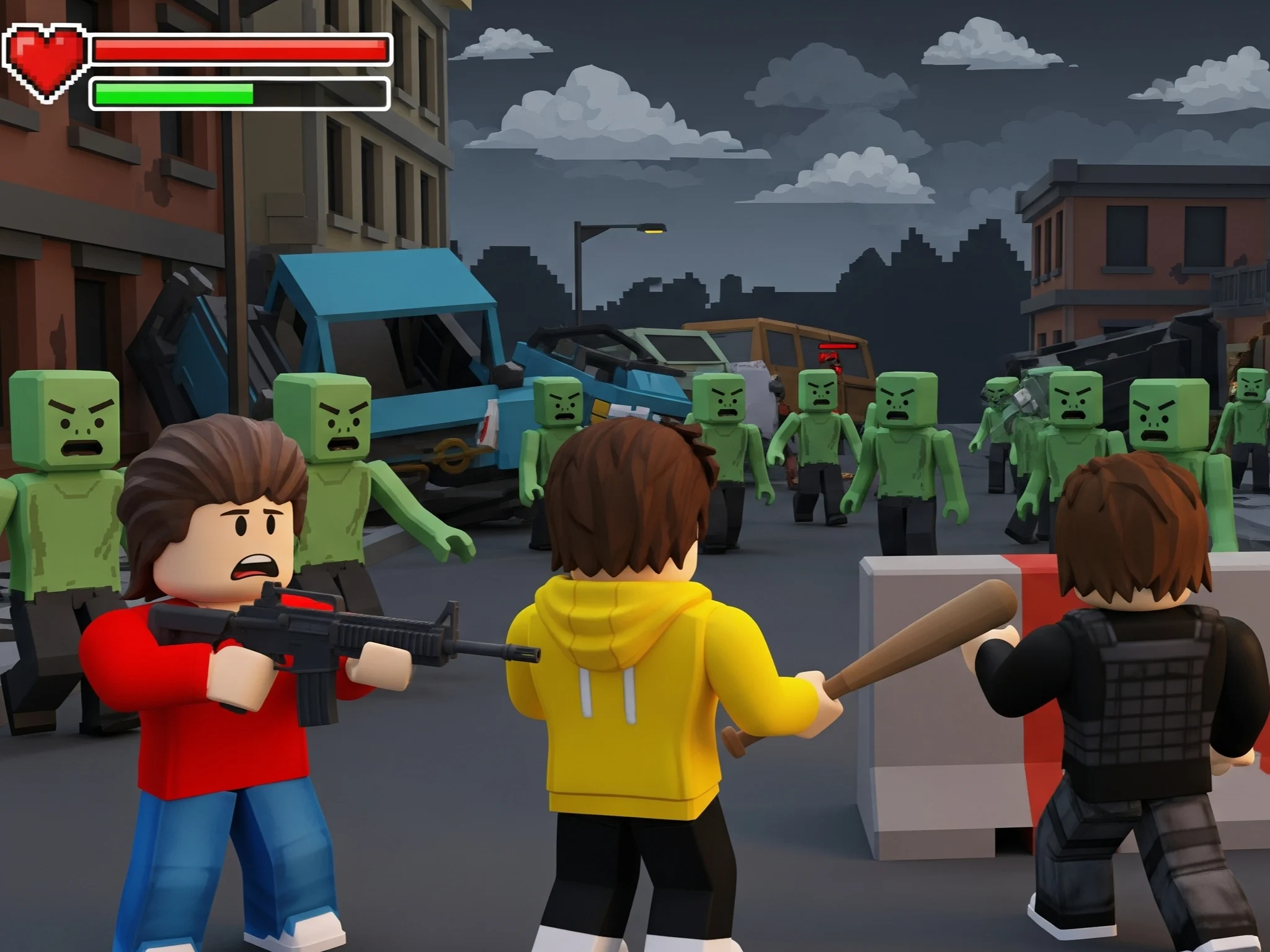 roblox zombie survival games