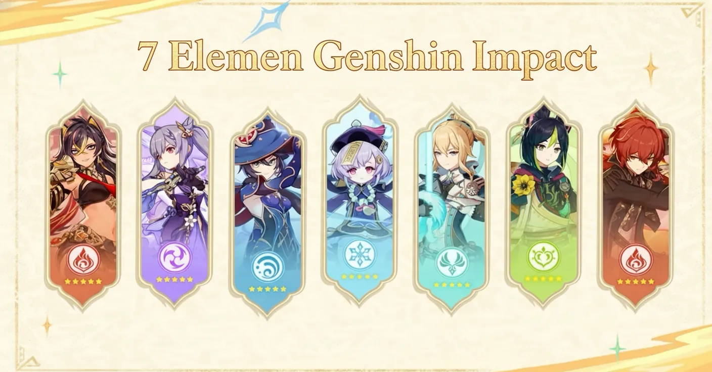 7 elemen genshin impact