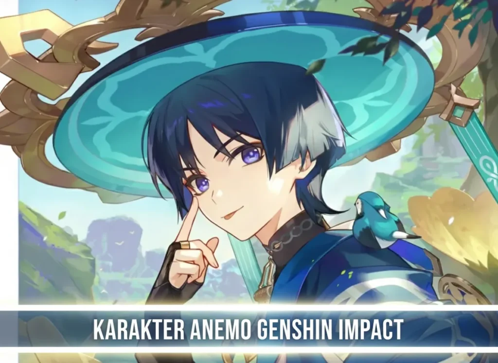 rekomendasi karakter anemo genshin impact - Wanderer