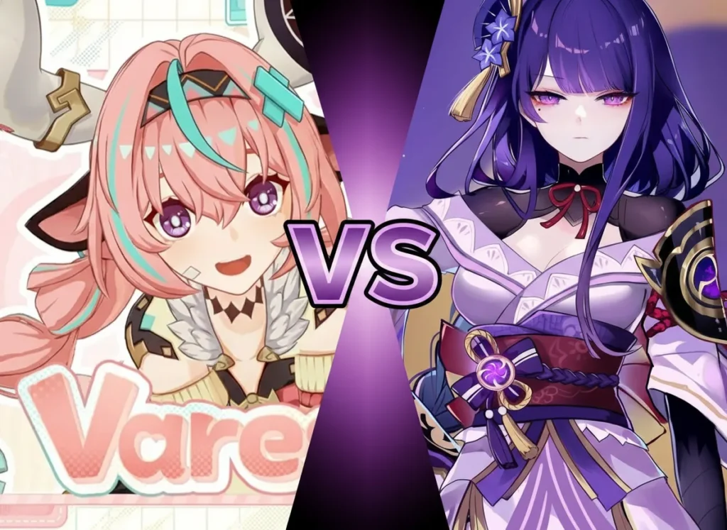 varesa vs raiden shogun