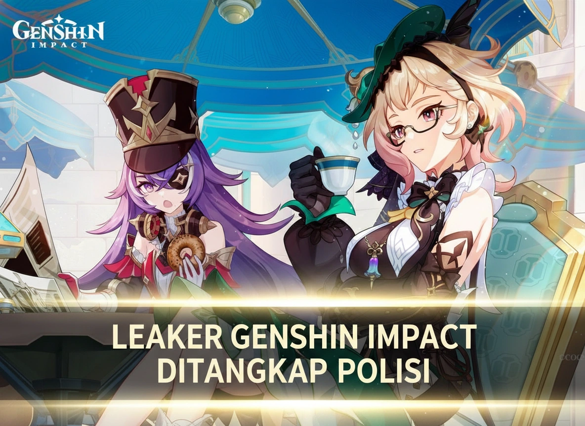 Leaker Genshin Impact ditangkap polisi