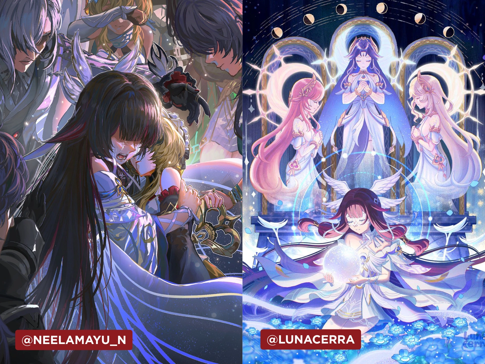 ilustrator indonesia juara event genshin impact