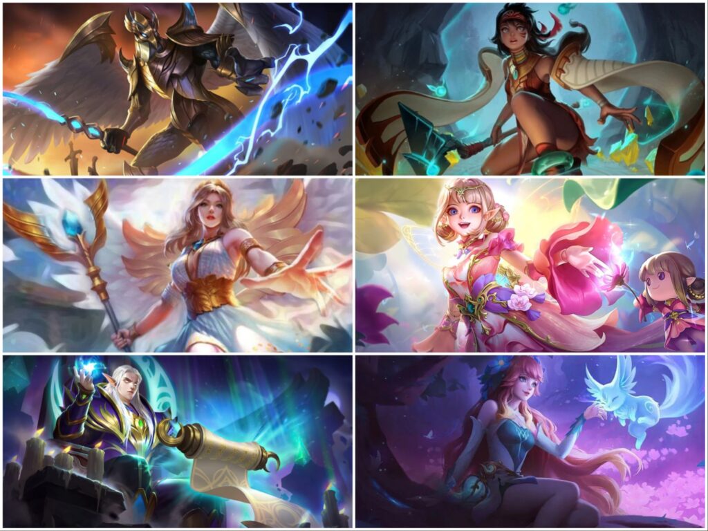 Angela, Floryn, Mathilda, Estes, Rafaela, Kaja