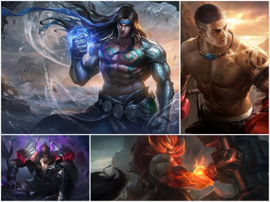 Badang, Yu Zhong, Aulus, Paquito