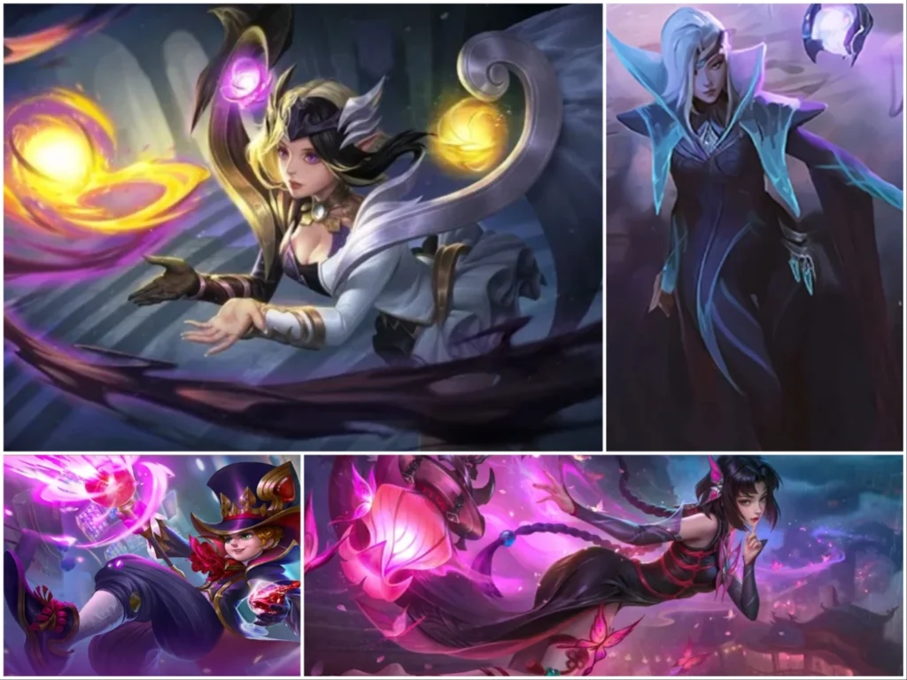 Valentina, Lunox, Harley, Zhuxin