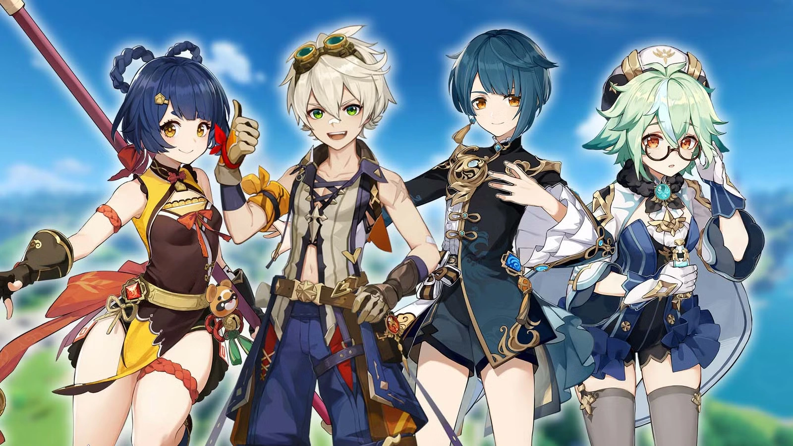 Xiangling • Bennett • Xingqiu • Sucrose - Tim terbaik untuk player f2p