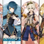 Xiangling • Xingqiu • Bennett • Zhongli - Tim terbaik Zhongli