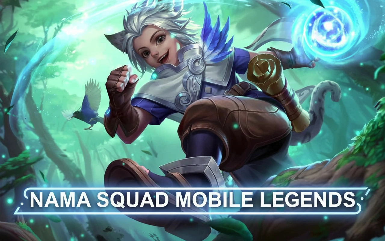 nama squad mobile legends